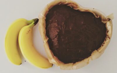 Banankage lavet på kikærter – gluten, laktose og sukkerfri